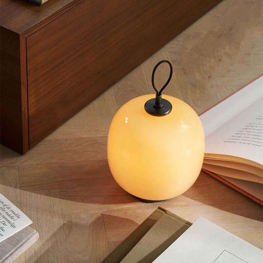Discover the Danish Portable Table Lamp: USB Rechargeable & Stepless Dimming