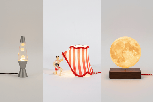 Retro Mood Lighting Bundle - 3 Piece Aesthetic Lamp Set