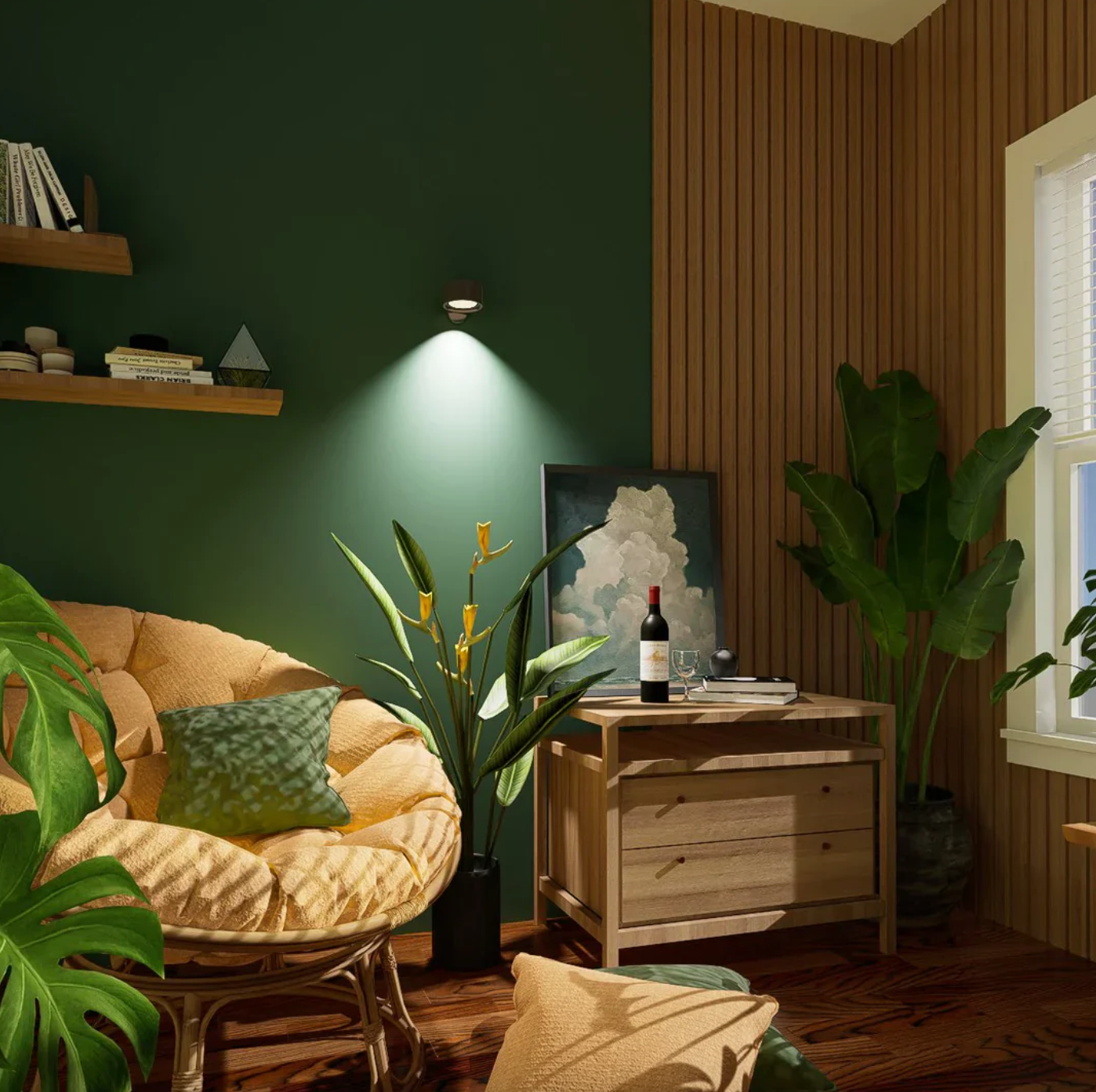 Brooklyn wall lantern