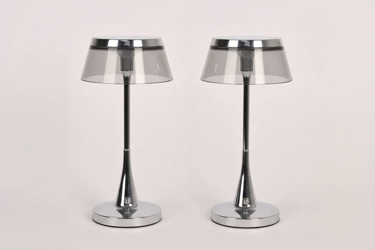 Modern Luxury Rechargeable Table Lamp - Cordless Touch Dimming