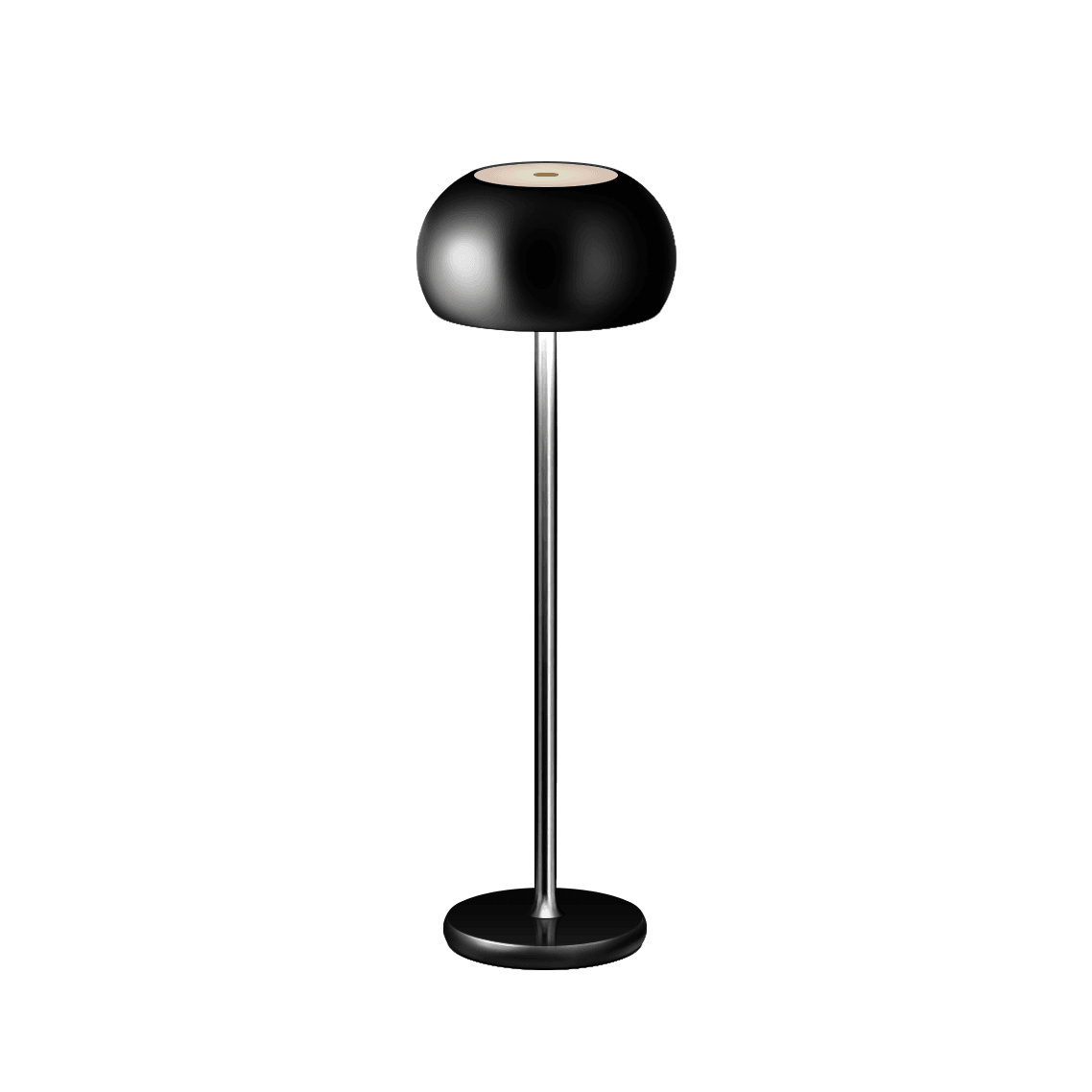 Tokyo Table Lamp in sleek black design, featuring minimalist style and touch sensor for brightness adjustment.