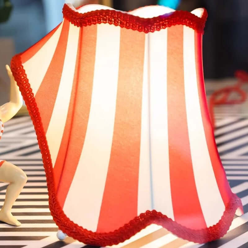 3-color dimmable Circus Strongman LED lamp