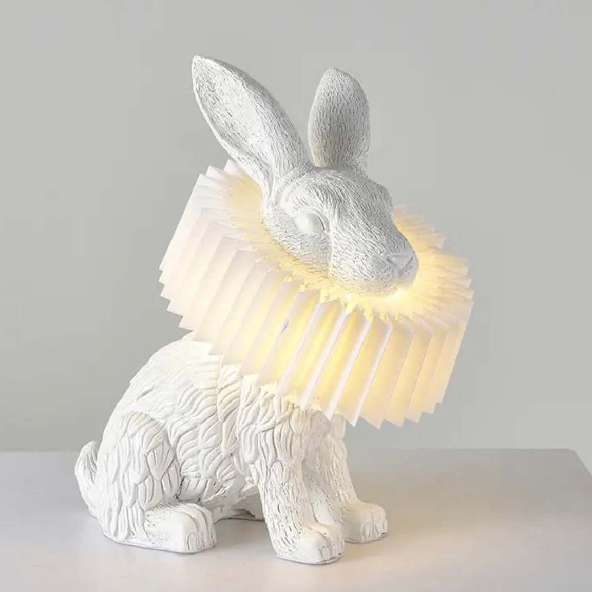 Bedroom setup with Cartoon Bunny Table Lamp
