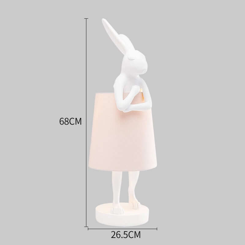 Nordic Apron Bunny Lamp adding playful charm
