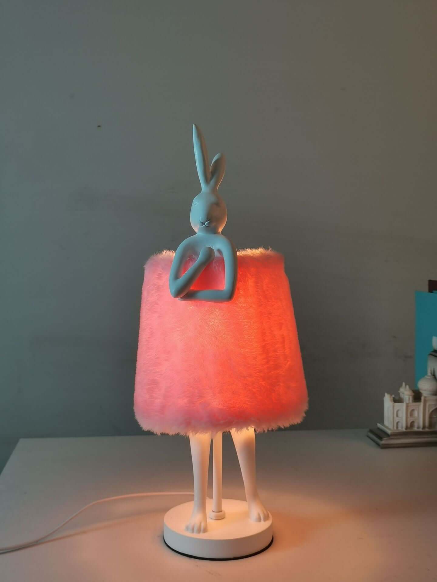 Statement resin lamp for modern home interiors