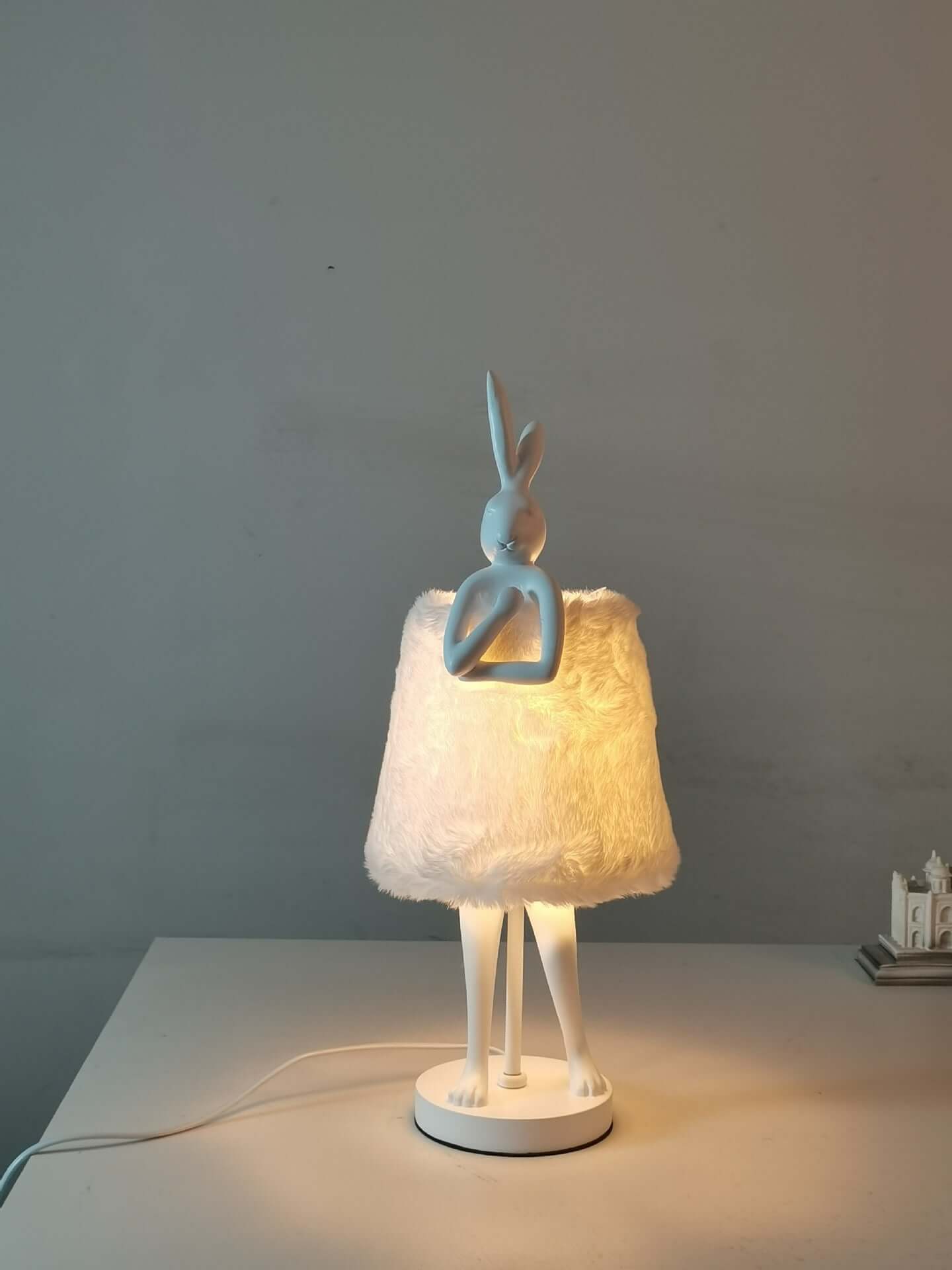 Statement resin lamp for modern home interiors