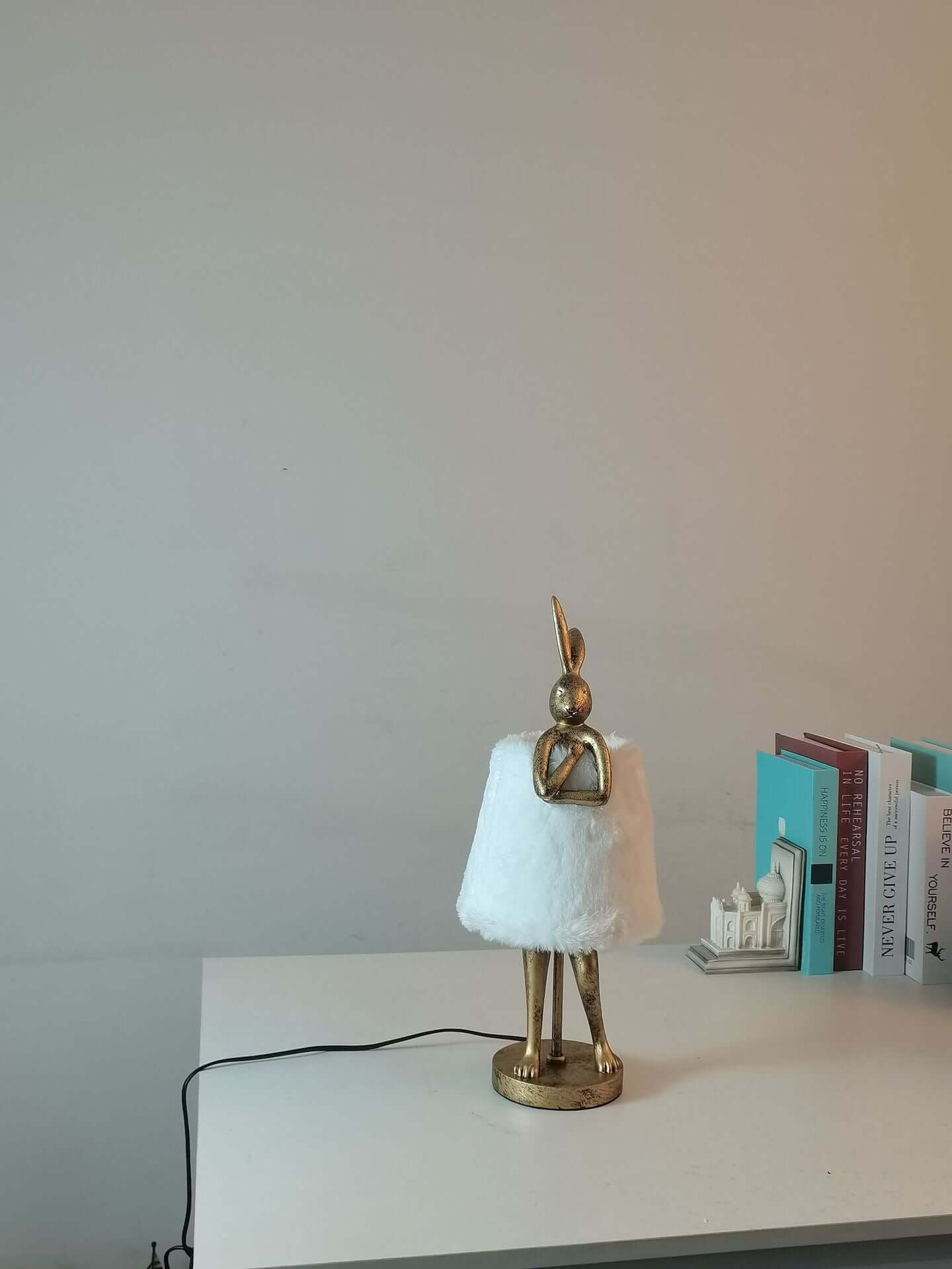 Statement resin lamp for modern home interiors