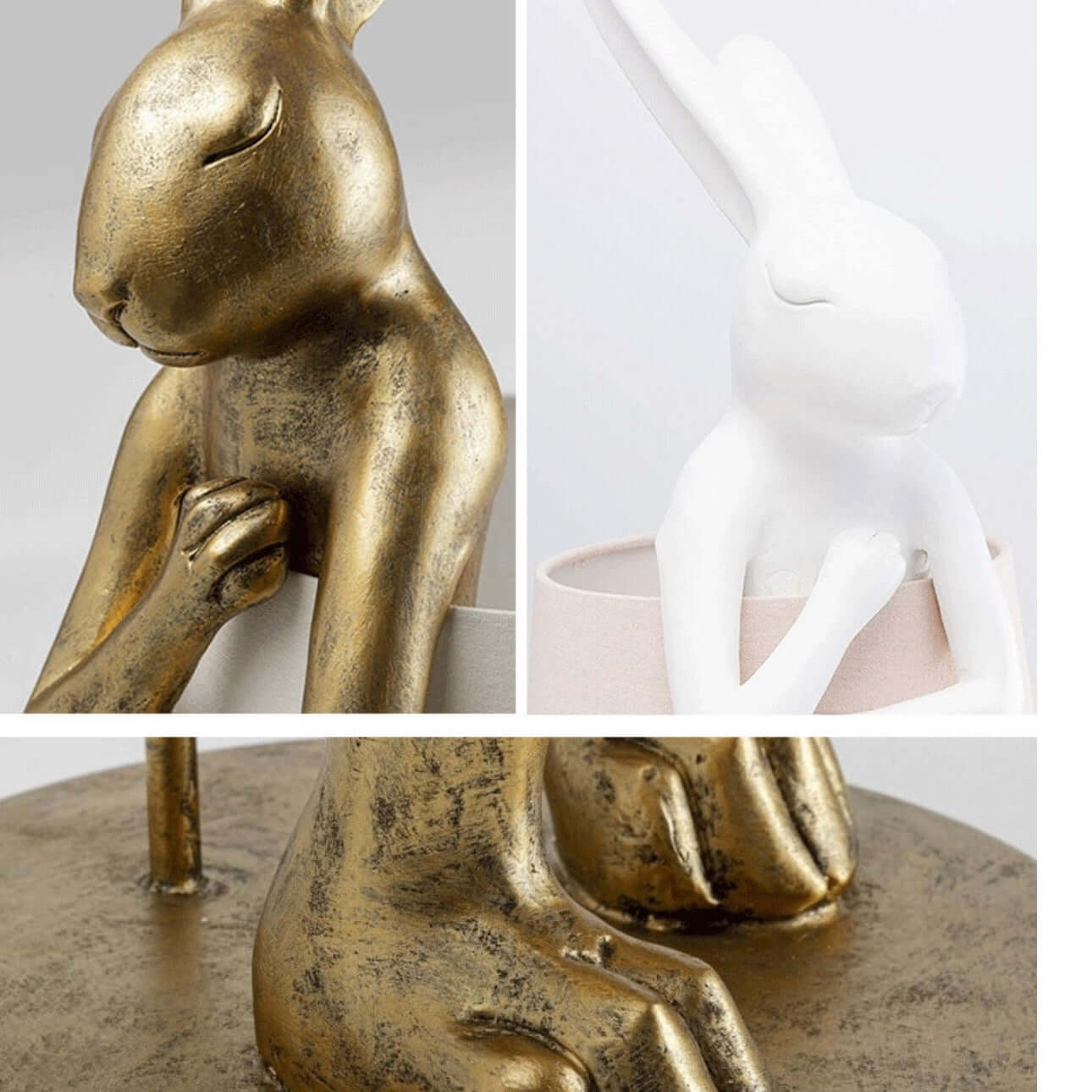 Modern Italian-inspired designer bunny lamp
