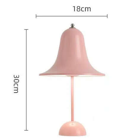 Rechargeable Nordic Bell lamp for desk or table
