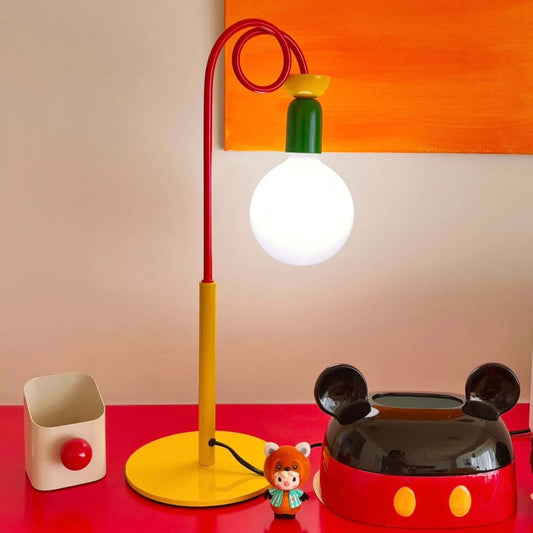 Retro Memphis Macaron LED Table Lamp