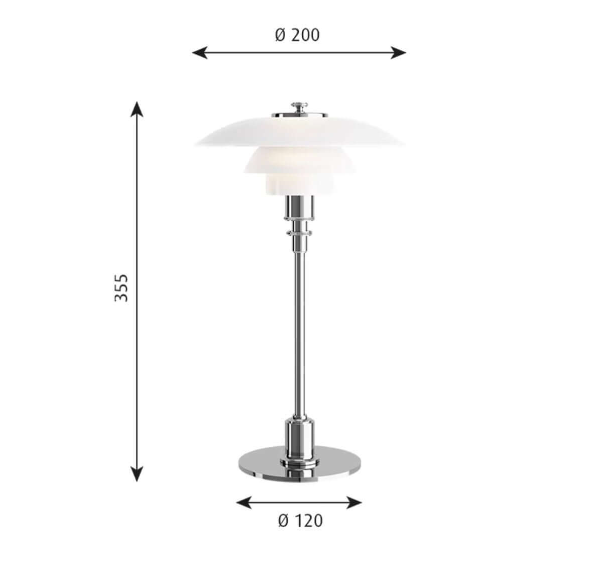 Scandinavian Glass Table Lamp | Ambient Designer Light | Lumiosa