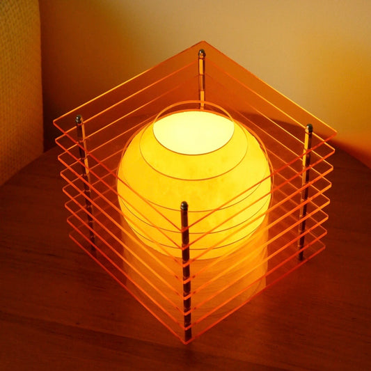 Minimalist Acrylic Moon Lamp – USB Touch Ambient Night Light