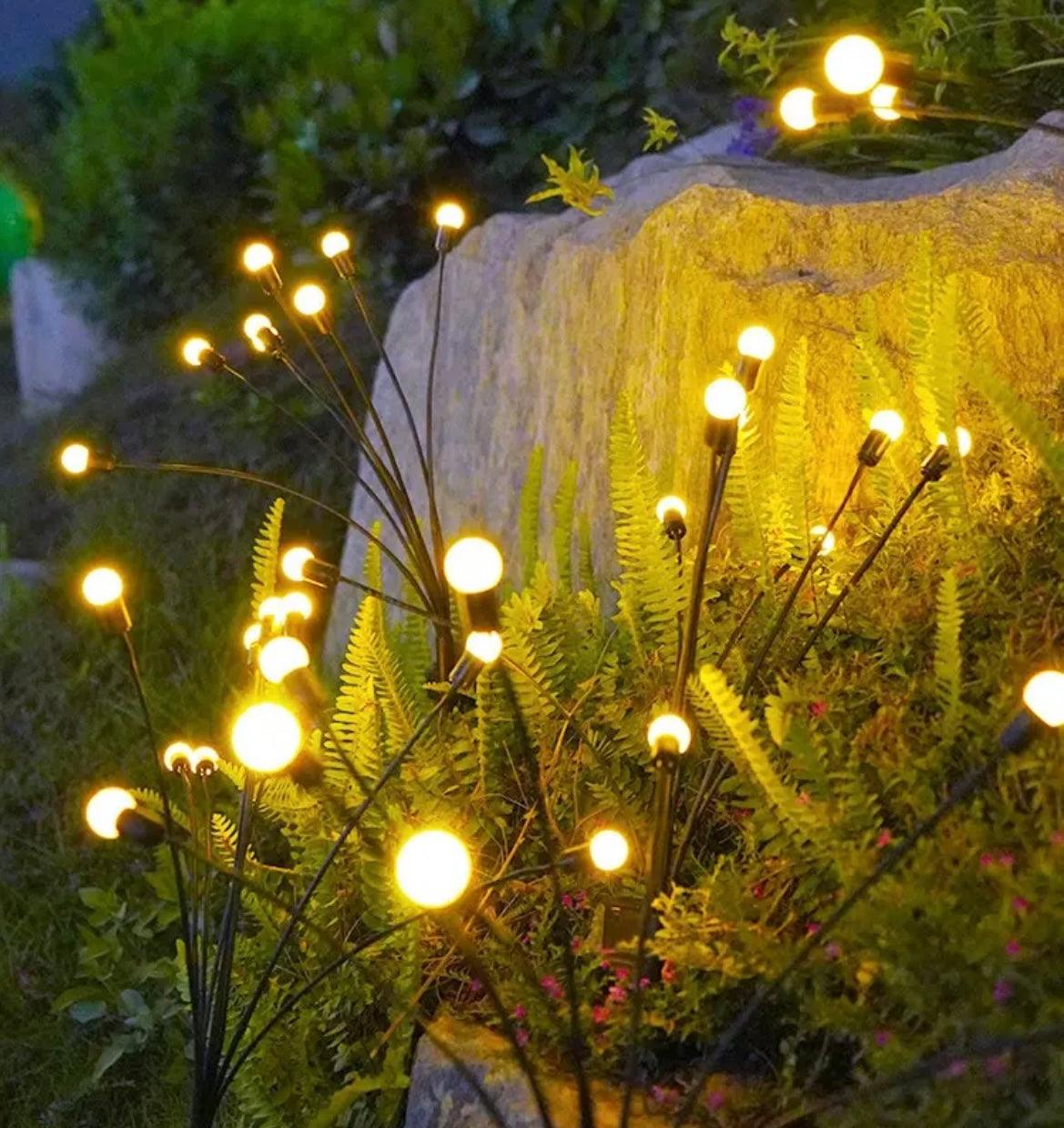 Fireflies solar garden lights