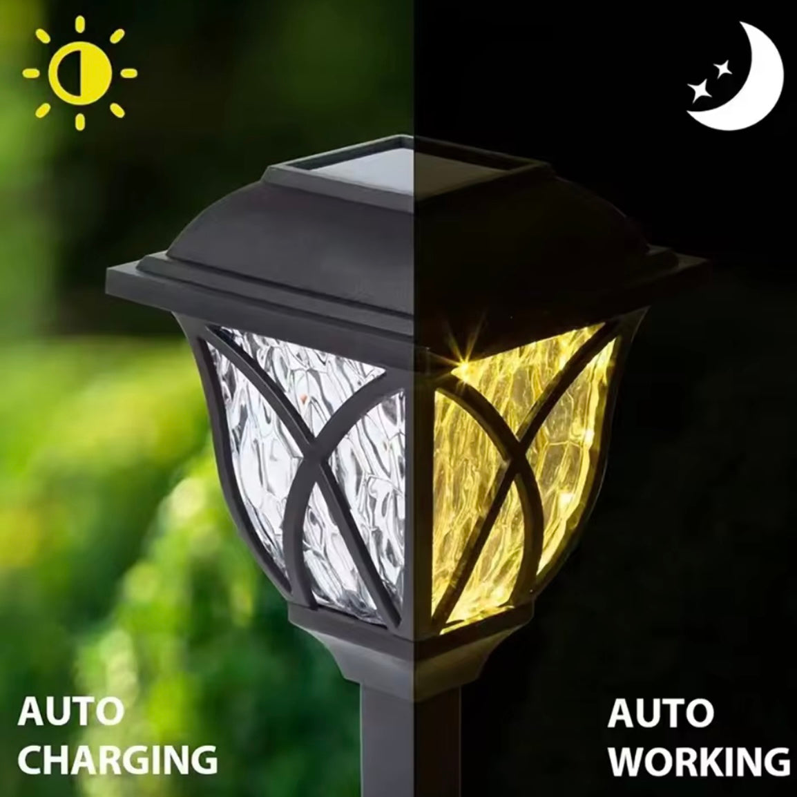 Twilight path lantern