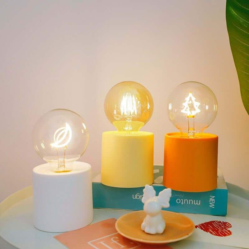LED Christmas Decorative Night Light | Warm Light USB Rechargeable