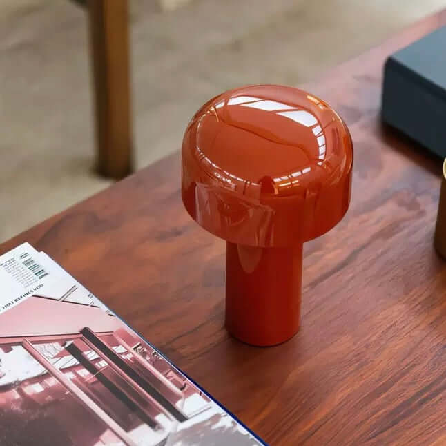 Scandinavian LED Mushroom Table Lamp – Touch Control, Cozy Lighting