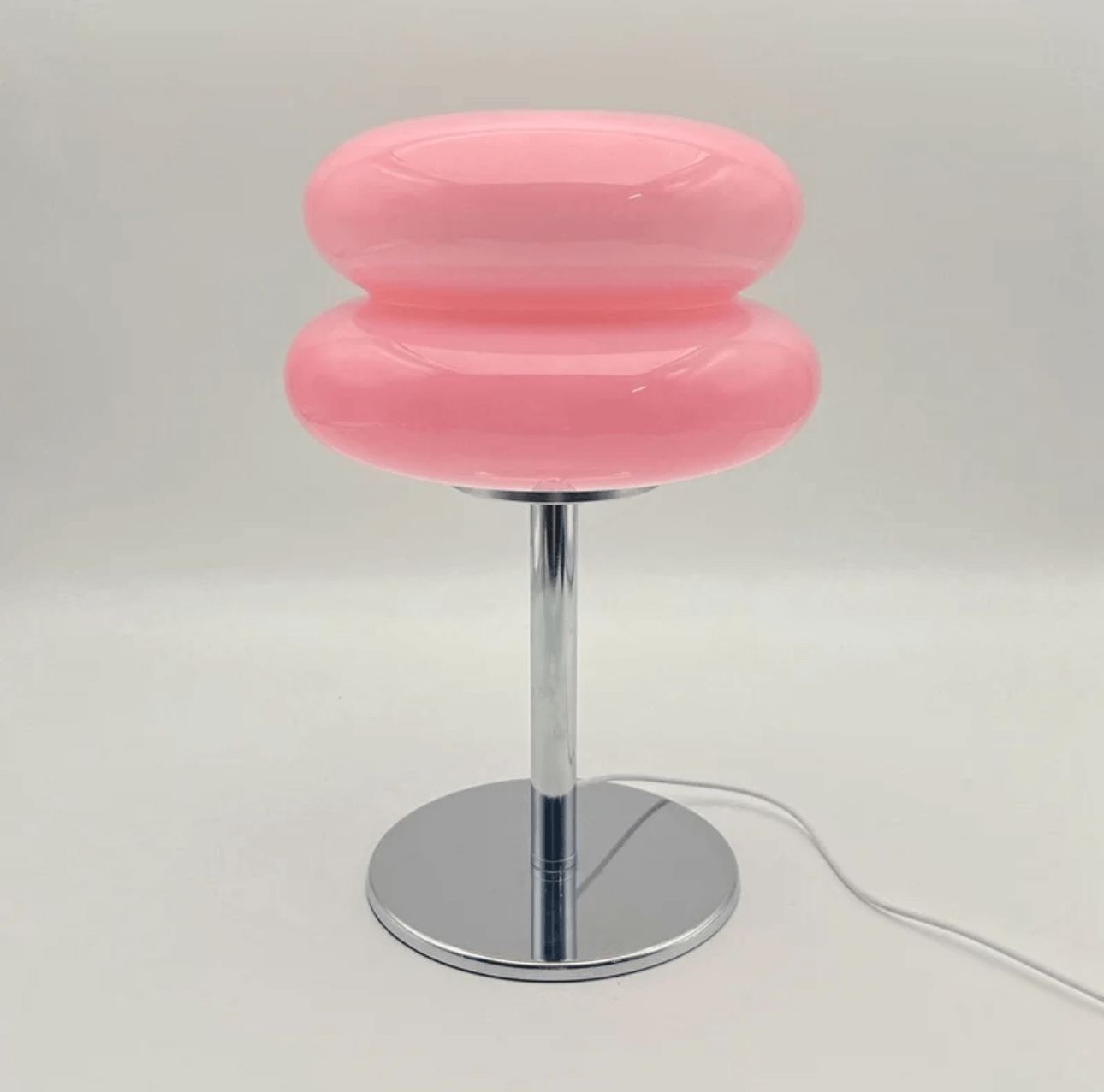 Modern Bauhaus Double-Layer Glass Table Lamp – Mushroom Style Bedside LED Lamp