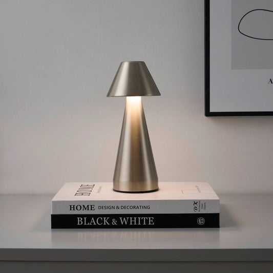 Portable rechargeable mini lamp with 3 color modes