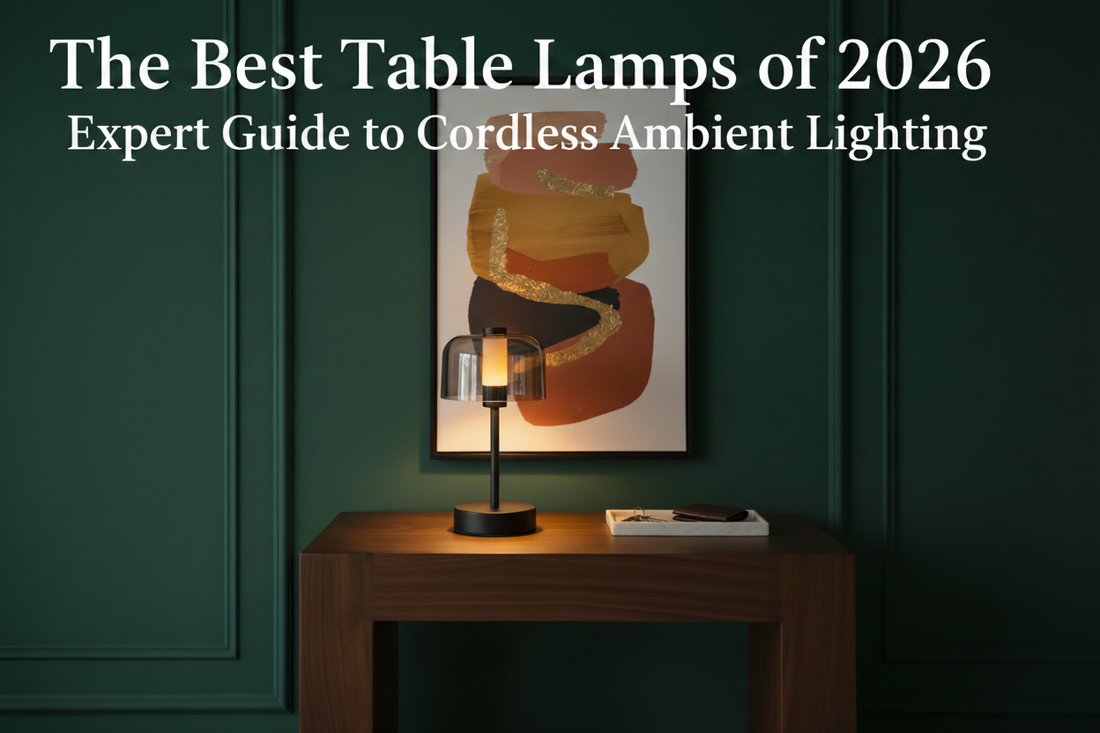 The Best Table Lamps of 2026: Expert Guide to Cordless Ambient Lighting