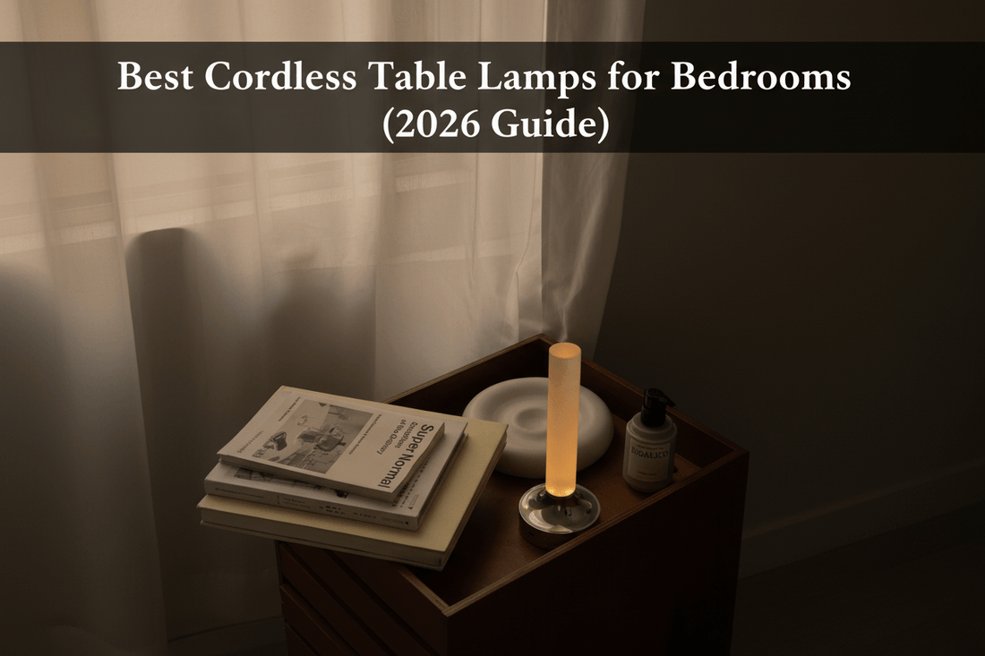 Best Cordless Table Lamps for Bedrooms (2026 Guide)