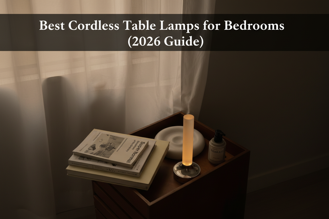 Best Cordless Table Lamps for Bedrooms (2026 Guide)
