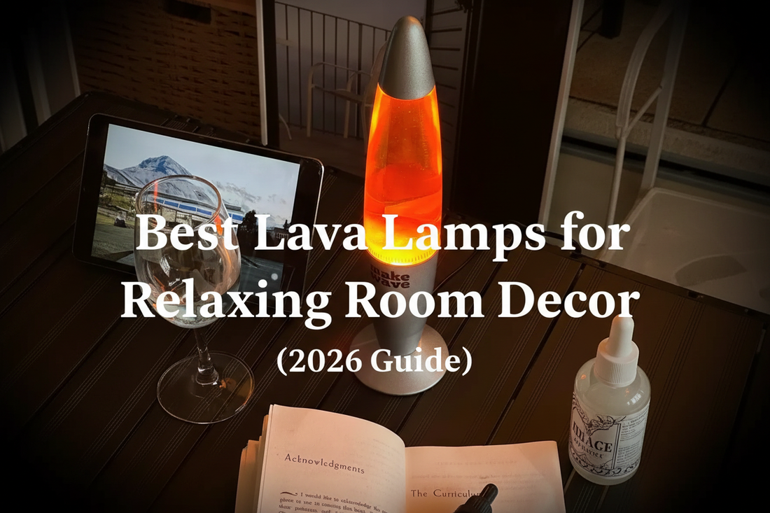 best lava lamps for relaxing room decor and mood lighting