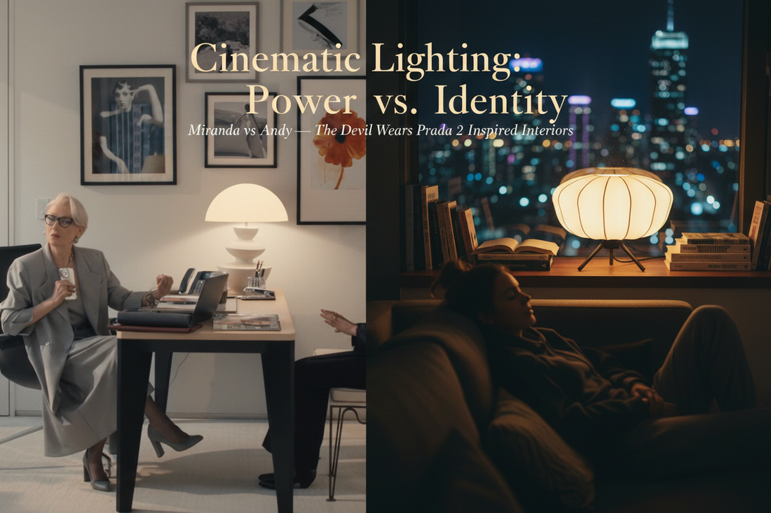 Cinematic Lighting Design in The Devil Wears Prada 2: How Miranda and Andy’s Table Lamps Reveal Power and Identity