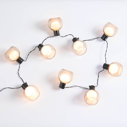 Battery-operated LED String Lights for garden and balcony