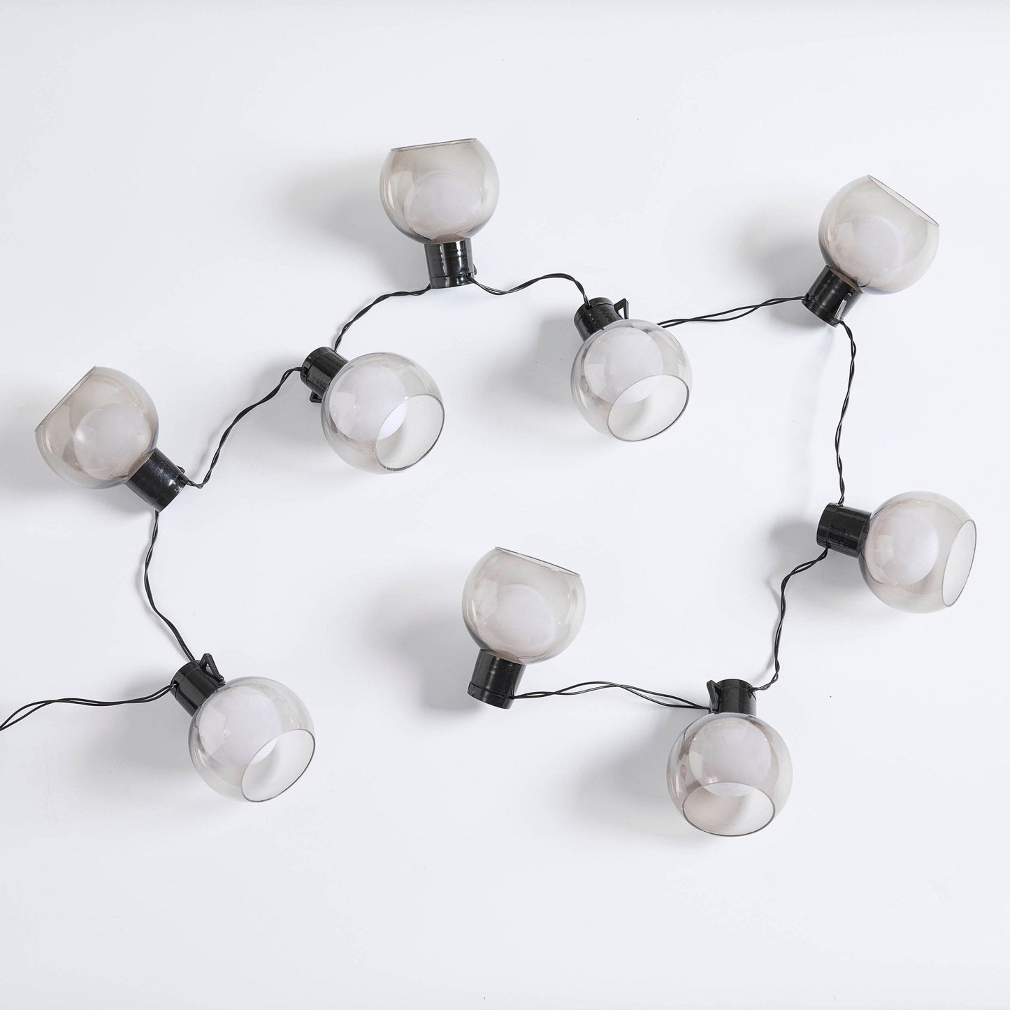 Portable 2.5m LED String Lights with warm cozy glow