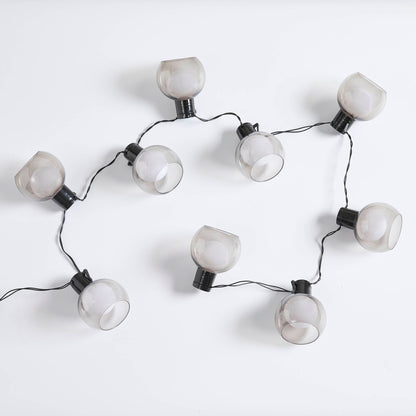 Portable 2.5m LED String Lights with warm cozy glow