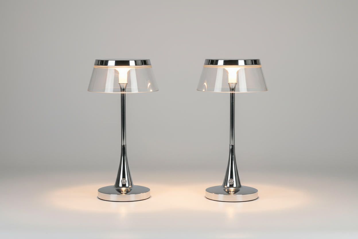 Modern Luxury Rechargeable Table Lamp - Cordless Touch Dimming