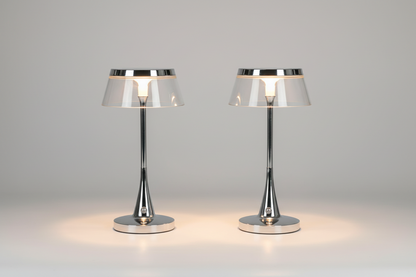 Modern Luxury Rechargeable Table Lamp - Cordless Touch Dimming