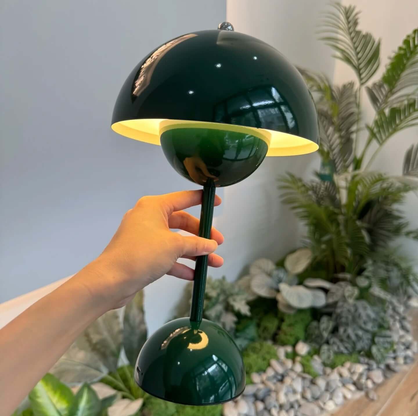 Type-C rechargeable LED lamp for home or camping