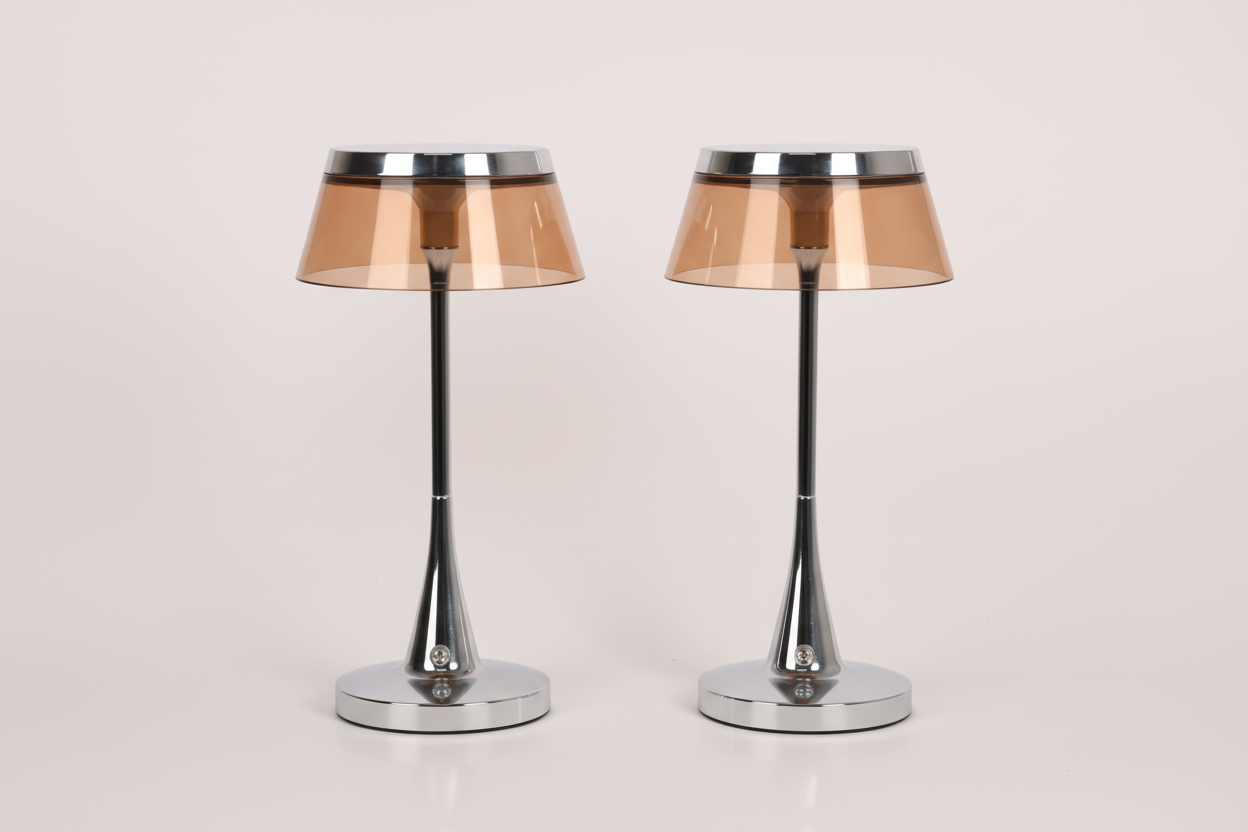 Modern Luxury Rechargeable Table Lamp - Cordless Touch Dimming