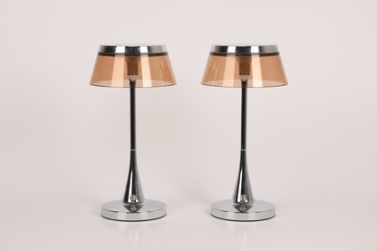 Modern Luxury Rechargeable Table Lamp - Cordless Touch Dimming