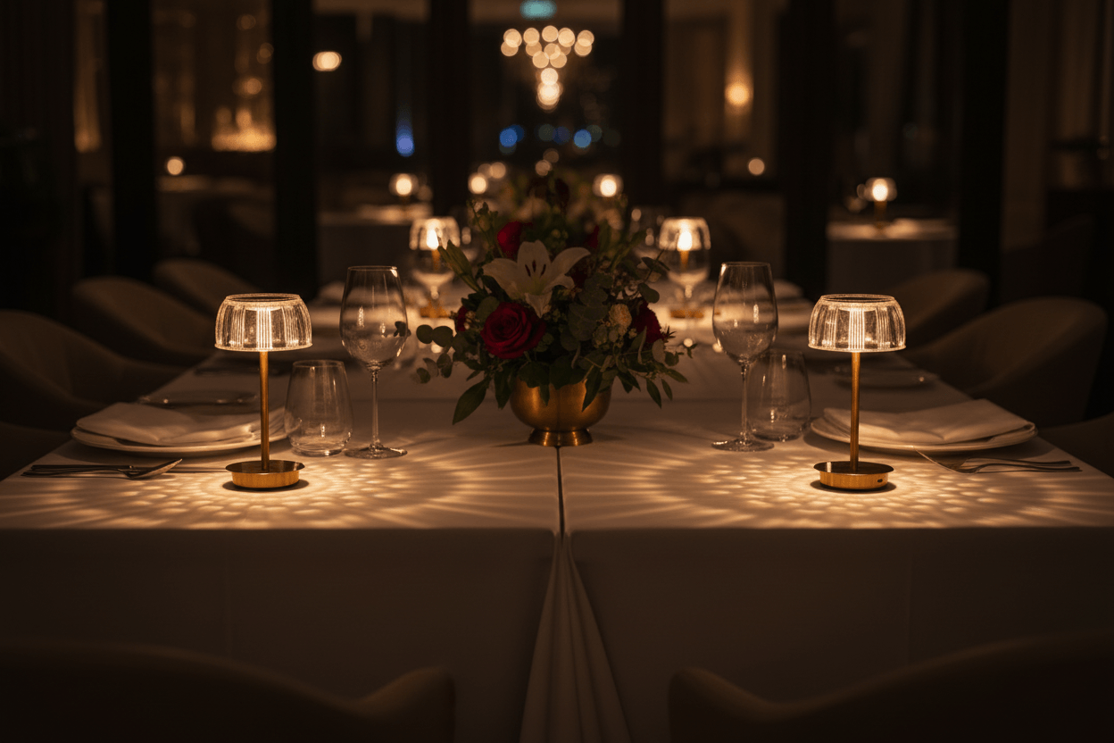 Lumiosa™ Cordless Acrylic Table Lamp – Touch-Dimming Rechargeable Mood Light | 6–10H Battery