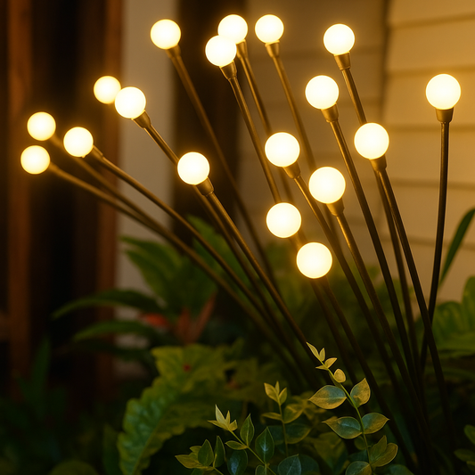 Fireflies solar garden lights