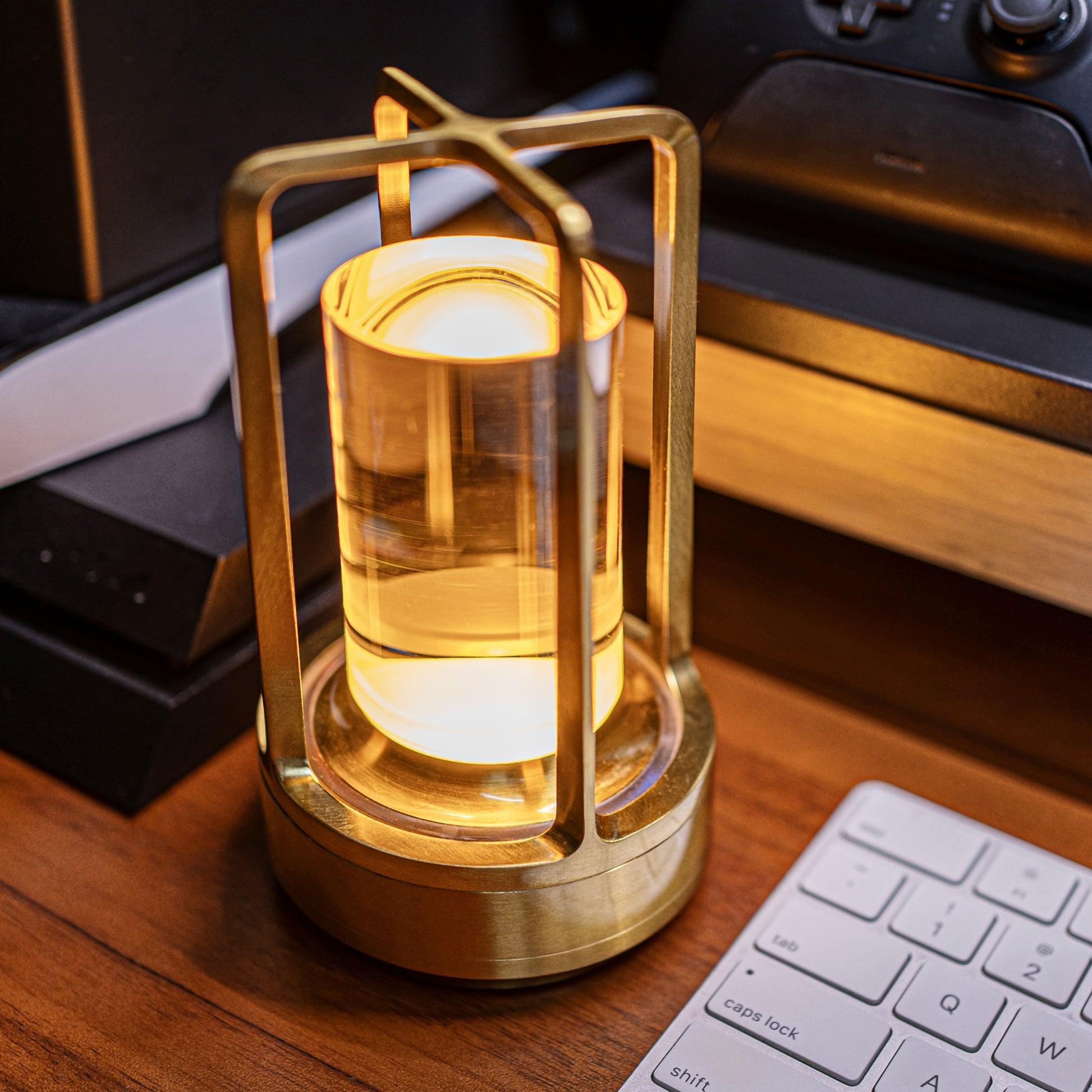 Minimalist LED lamp for living room, bedroom, or reading nook