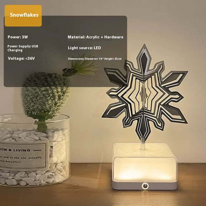 LED bedside lamp with 3 base colors and 16 color variations