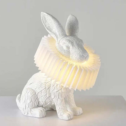 Bedroom setup with Cartoon Bunny Table Lamp