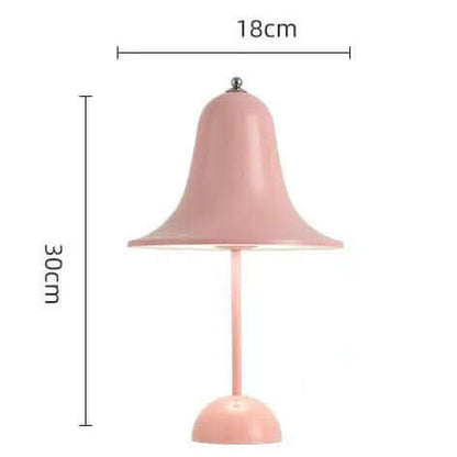 Rechargeable Nordic Bell lamp for desk or table