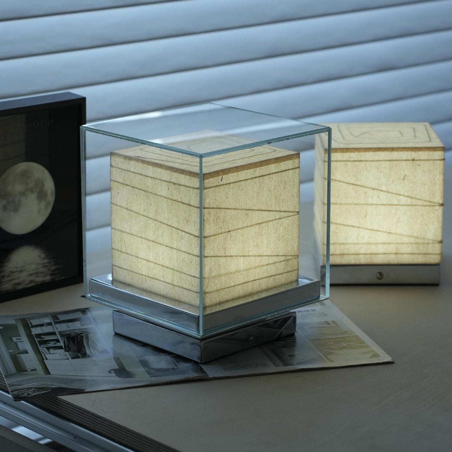 Tokyo Designer Rechargeable Touch Lamp – Japanese Style Bedside Light