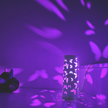 Creative Butterfly USB Projection Table Lamp – Bamboo Night Light