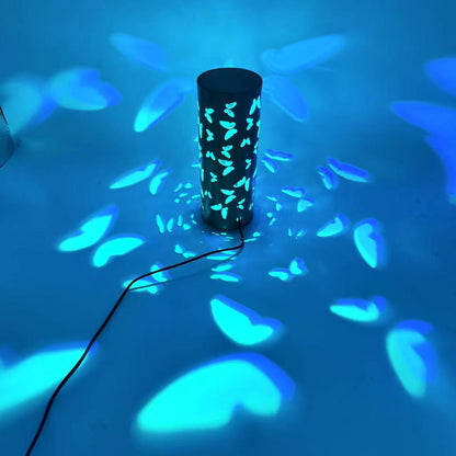 Creative Butterfly USB Projection Table Lamp – Bamboo Night Light
