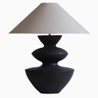 Wabi-Sabi Ceramic Table Lamp – Handmade Japandi Ambient Light | Lumiosa