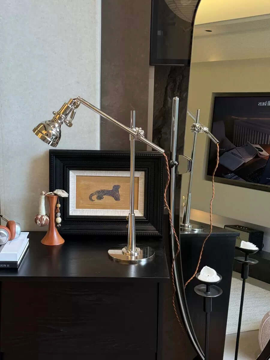 Mid-Century Industrial Adjustable Desk Lamp | Lumiosa