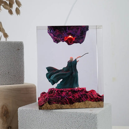 Voldemort Resin Desk Lamp – Creative Harry Potter Night Light