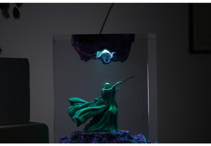 Voldemort Resin Desk Lamp – Creative Harry Potter Night Light