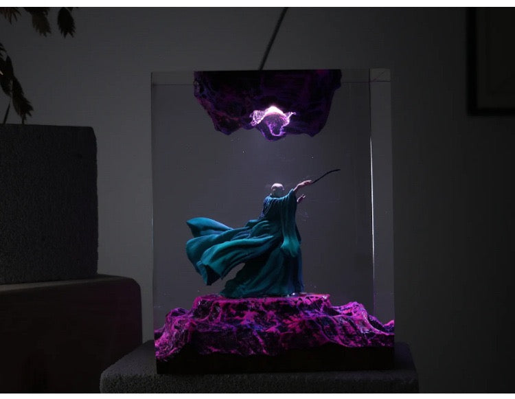 Voldemort Resin Desk Lamp – Creative Harry Potter Night Light