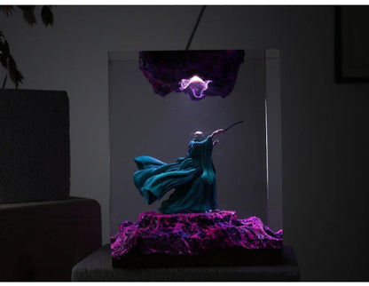 Voldemort Resin Desk Lamp – Creative Harry Potter Night Light